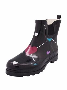 Norty Women’s Argyle Rain Boots sz 6 NEW # Box 703